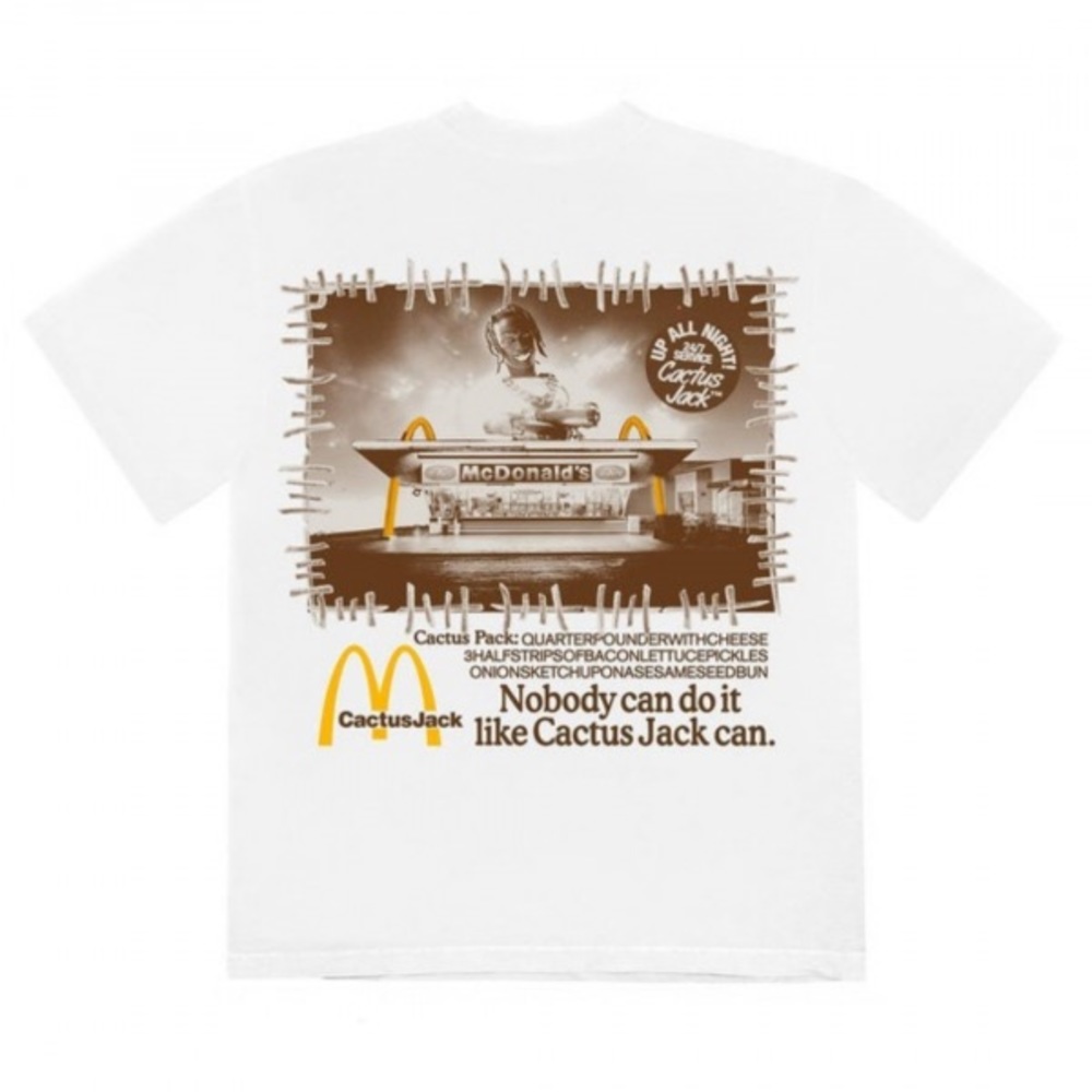 Travis Scott X McDonalds Vintage Action T-Shirt
